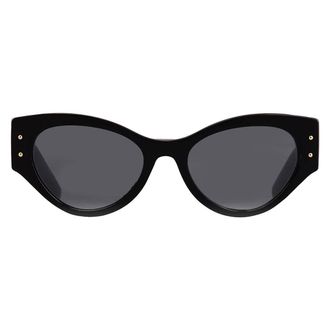 Dolce & Gabbana Dark Grey Cat Eye Ladies Sunglasses DG4480F 501/87 53