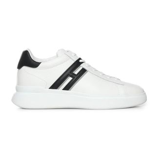 Hogan H580 Low-Top Sneakers - Heren - Sneakers - Wit - 42 EU - Leer - Schoenen