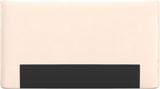 Rendez-Vous D&eacute;co Cabecero de cama de tela blanca desenfundable 160 cm