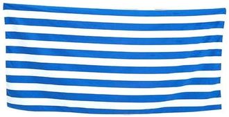 OEM Toalla De Playa - Toalla De Ba&ntilde;o Absorbente Y Sostenible - Algod&oacute;n - Estampado De Rayas Azul Claro Cl&aacute;sico - 90 X 180 Cm