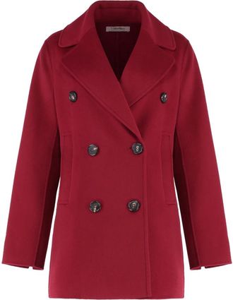 Max Mara Jassen, Dames, Rood, S, Coats