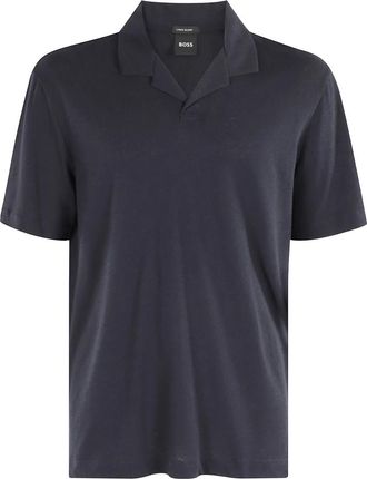 HUGO BOSS Uomo, Top, Blu, M, new