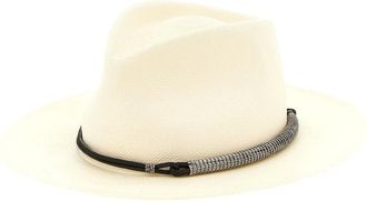 Brunello Cucinelli Monili Raffia Fedora