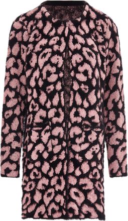 Faina Vest Dames zwart roze