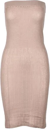 Wild Cashmere Silk Cashmere Dress - Taupe