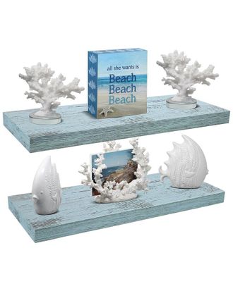 Sorbus 2 Tier Large Floating Shelf