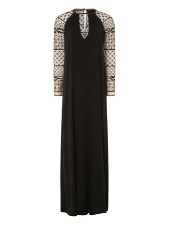 Temperley London Abito Marie - Nero