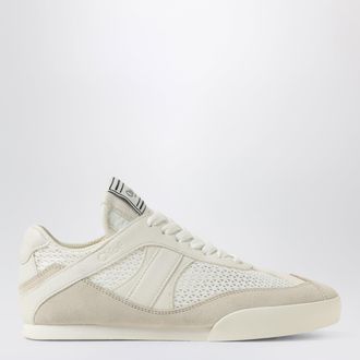 Chlo&eacute; Kick Sneakers Cloudy Cream in mesh and leather