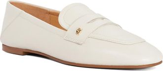 Dune London Glances Penny Loafer in White at Nordstrom, Size 10Us