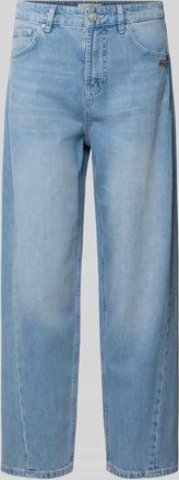 Gang Barrel Fit Jeans mit Label-Detail Modell Blake in Blau, Gr&ouml;&szlig;e 28