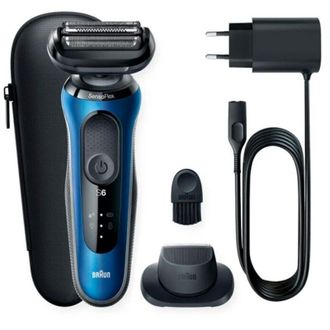 Braun Afeitadora Corte Rotativo 1 Velocidades 61-b1200s Serie 6 A