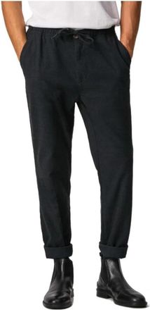 Pepe Jeans London Kasteelborstpak - Heren - Wijde Broeken - Blauw - W30 L32 - Katoen - Broeken