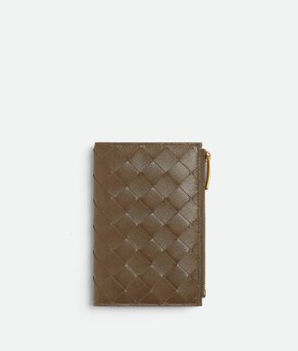 Bottega Veneta Portafoglio Intrecciato Bi-fold Medio - Bottega Veneta