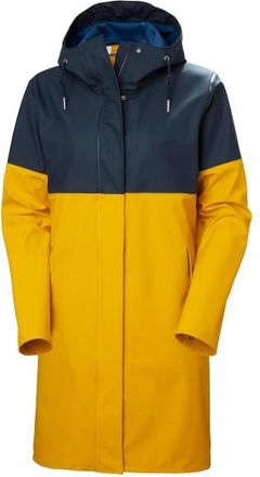 Helly Hansen Moss Block Pu Rain Coat Regenjacke f&uuml;r Damen | gelb
