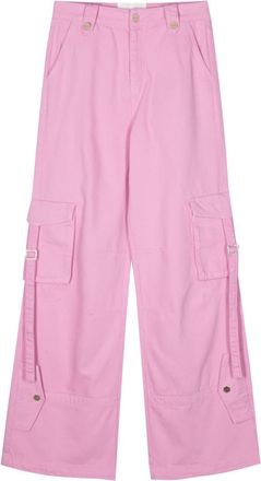 Blugirl straight jeans - women - Cotton/Polyester/Cotton - 28 - Pink