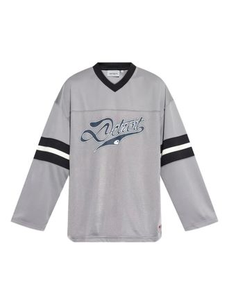 Carhartt Work in Progress T-shirt Detroit Mesh - Grigio