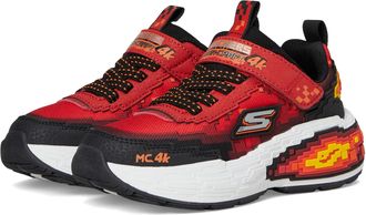 Skechers Boys Mega-Craft 4k Trainers, Red, black, orange, yellow, 37 EU