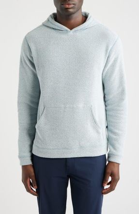 Swannies Dwayne Boucl&eacute; Hoodie in Sky at Nordstrom, Size X-Large