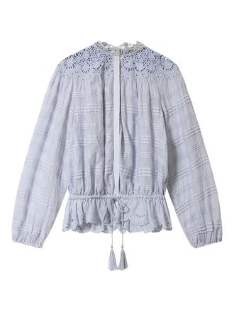 Isabel Marant Blusa Polly con ricamo