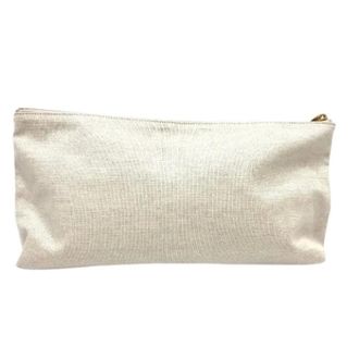 Bottega Veneta Pre-owned Canvas Pouch - Dames - Pre-owned - Beige - Maat: ONE Size