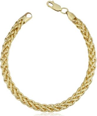 Pompeii3 14k Yellow Gold Filled 6-mm Bold Franco Link Chain Bracelet