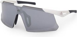 adidas SP0107 Mirror Cat: 3 Velobrille - Unisex | grau/weiß