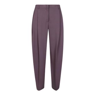 Andamane Tracy Low Rise Maxi Trousers - female - Andamane - Wide Trousers - Purple - S - Trousers