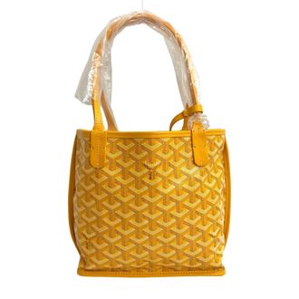 Goyard Yellow Leather Handbag Pouch Tote Bag (Pre-Owned)
