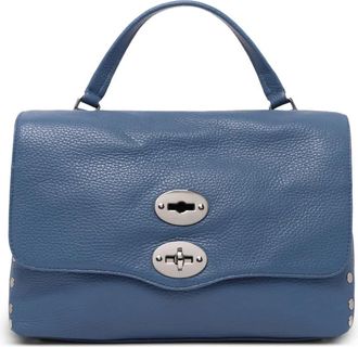 Zanellato Borsa tote Postina con decorazione - Blu