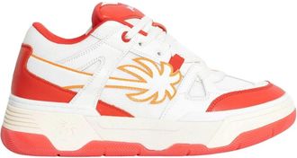 Palm Angels Palm Skate Leren Sneakers - Heren - Sneakers - Wit - 41 EU - Leer - Schoenen