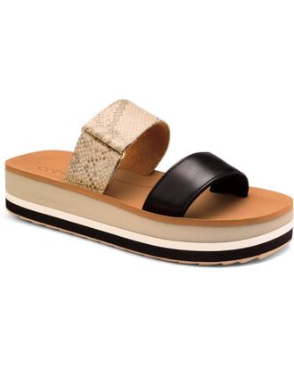 Cobian Womens Vira Rise Sandals In Snake