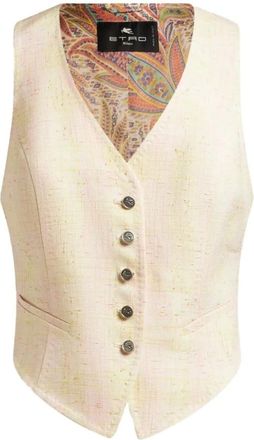 Etro Mujer, Chaquetas, Beige, Talla: L