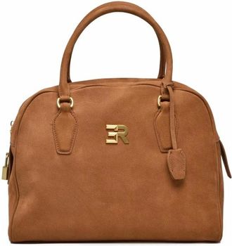 Ermanno Scervino Tassen, Dames, Bruin, ONE Size, Leer, Anita Tote Bag
