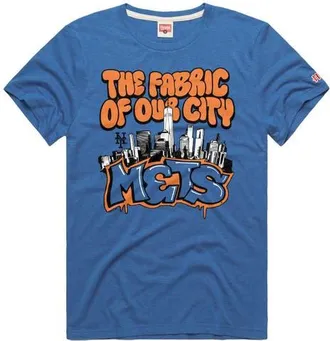 Homage Mens Homage Royal New York Mets Tri-Blend Hyperlocal T-Shirt at Nordstrom, Size X-Large
