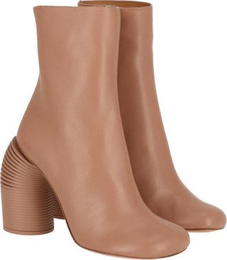 Off-white Off White Womens Nude Boot