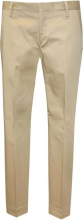 Entre Amis Pantalone Slim TK America Corto - Heren - Chinos - Beige - W29 - Katoen - Broeken