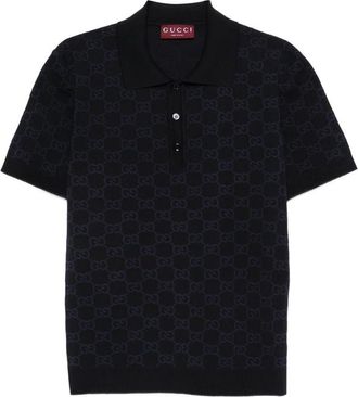 Gucci GG-patterned Polo Shirt
