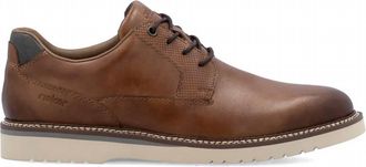 Rieker Mens Alan 03 Wide Shoes In Muskat/smoke