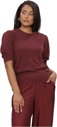 Minus Dames, Truien, Rood, Maat: XS Viscose