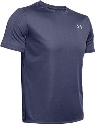 Under Armour Mens Under Armour Speed Stride Running Sports Short Sleeve Blue 1326564-497