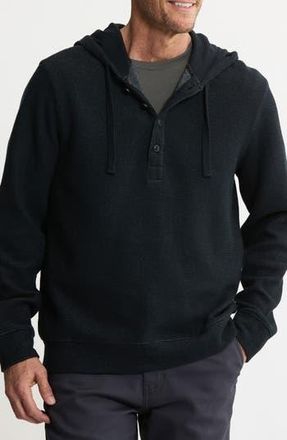 J.A.C.H.S. Textured Knit Hooded Pullover in Black at Nordstrom Rack, Size Xx-Large
