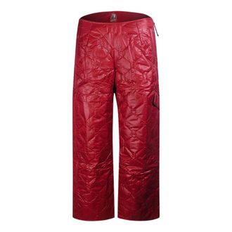 Parajumpers Womens Kawaii Red Thin Padded Trousers Polyamide - Size Small