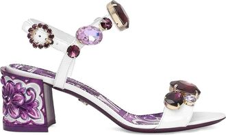 Dolce & Gabbana Keira Embellished Sandals