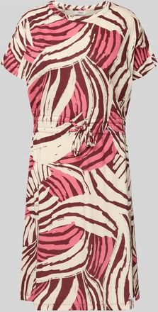 s.Oliver Red Label Tailliertes Freizeitkleid aus Baumwoll-Mix in Pink, Gr&ouml;&szlig;e 42