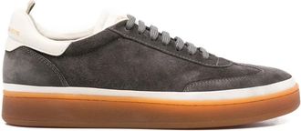 Officine Creative Sneakers in pelle scamosciata - Grigio