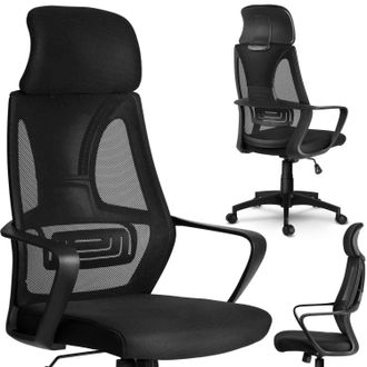 OEM Silla De Oficina Praga De Micromalla - Negra