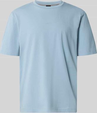 Boss Orange by Hugo Boss BOSS Orange Regular Fit T-Shirt aus Baumwoll-Mix Modell TCHUP in Hellblau, Gr&ouml;&szlig;e XXXL