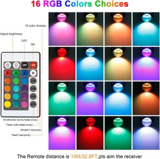 OEM Confezioni Di Faretti Da Esterno A Led Rgb Da 25 W Con Picchetti, Luci Da Giardino Impermeabili Ip65
