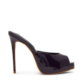 Steve Madden Distract Mule PLUM PATENT