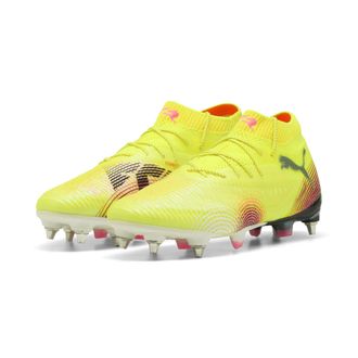 Puma Unisex FUTURE 8 ULTIMATE MxSG Football Boots - Yellow - Size UK 4.5